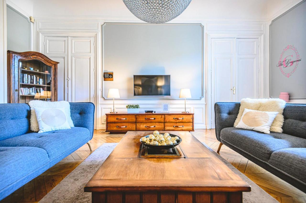Ferienwohnung The Gorgeous Hyper Center Private Garden Reims Exterior foto