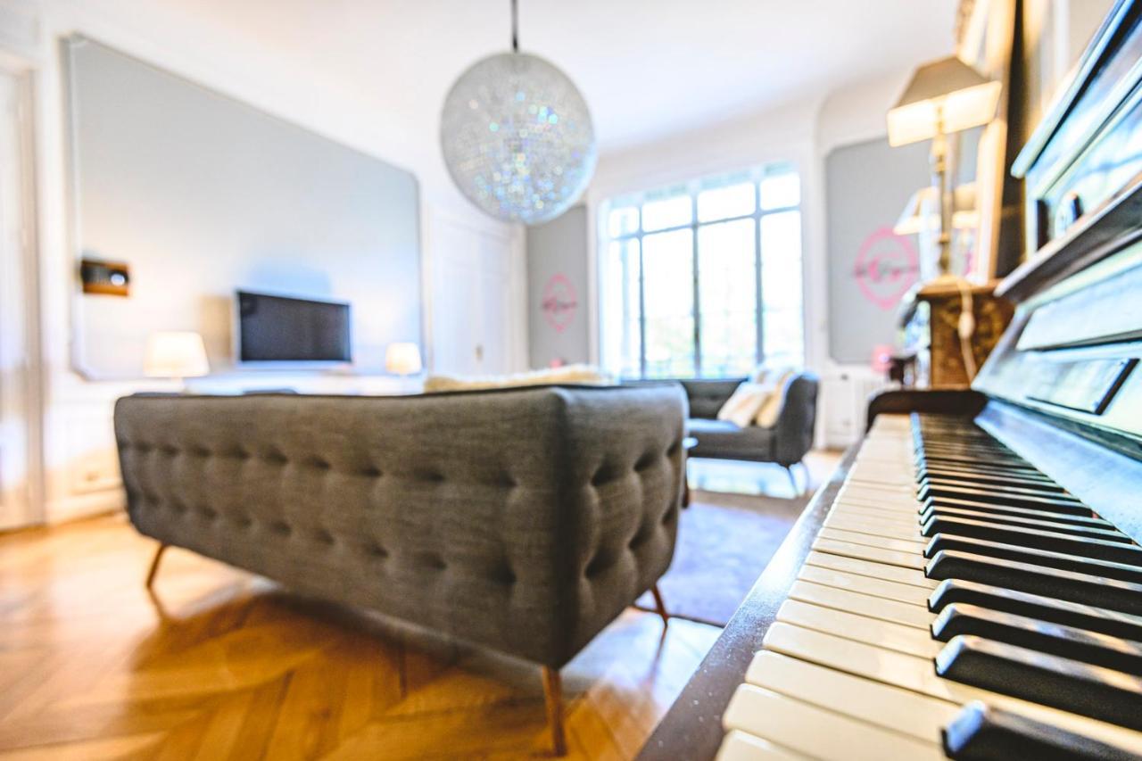 Ferienwohnung The Gorgeous Hyper Center Private Garden Reims Exterior foto