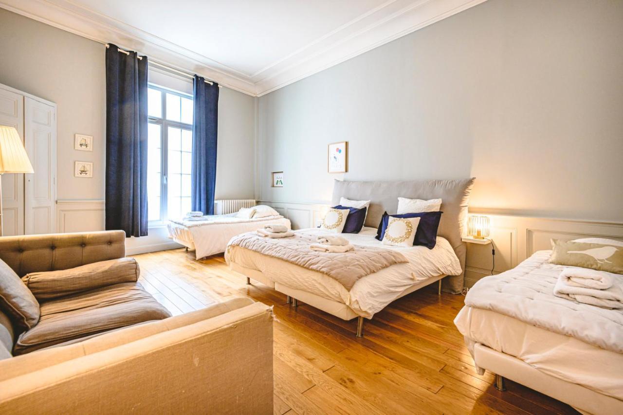 Ferienwohnung The Gorgeous Hyper Center Private Garden Reims Exterior foto